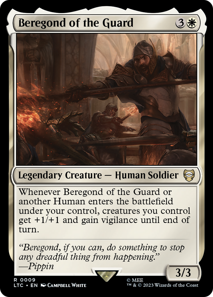 Beregond of the Guard [The Lord of the Rings: Tales of Middle-Earth Commander] | Tabernacle Games