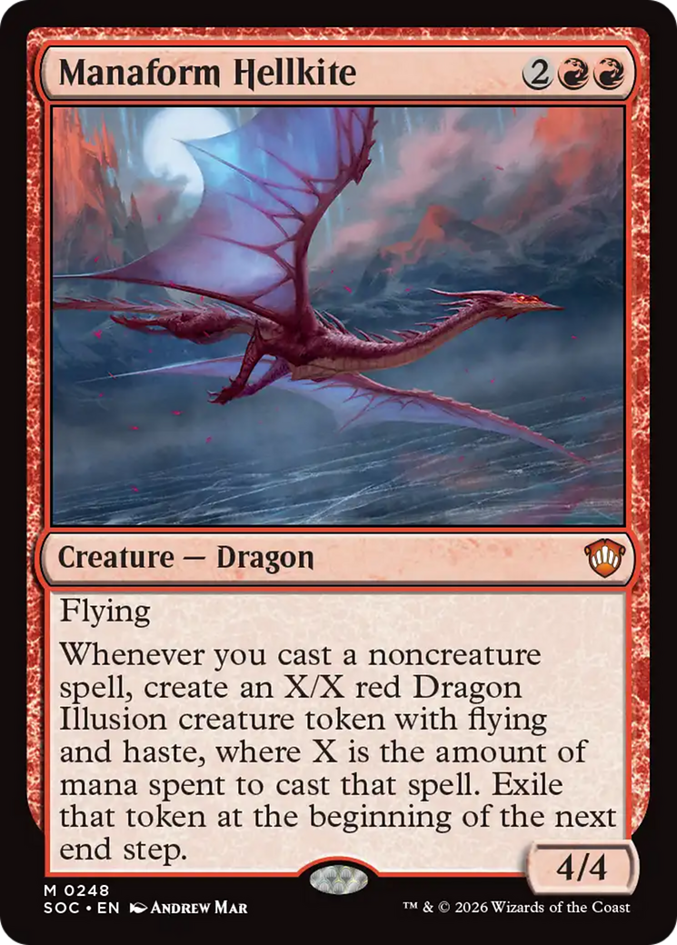 Manaform Hellkite [Secrets of Strixhaven Commander] | Tabernacle Games