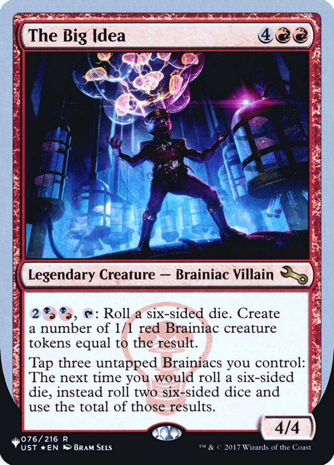 The Big Idea (Unfinity Foil Edition) [The List] | Tabernacle Games