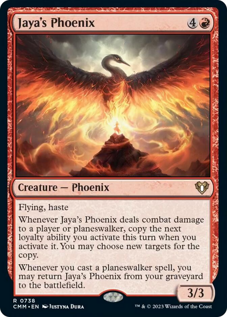 Jaya's Phoenix [Commander Masters] | Tabernacle Games