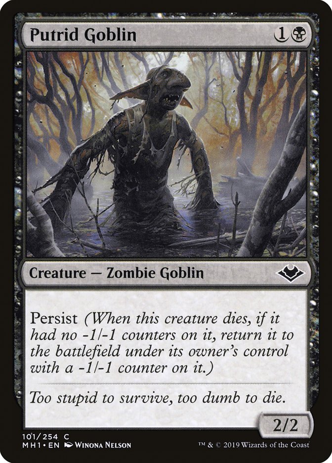 Putrid Goblin [Modern Horizons] | Tabernacle Games