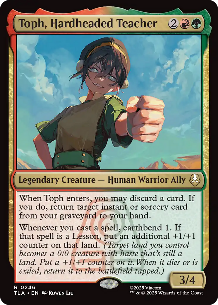 Toph, Hardheaded Teacher [Avatar: The Last Airbender] | Tabernacle Games