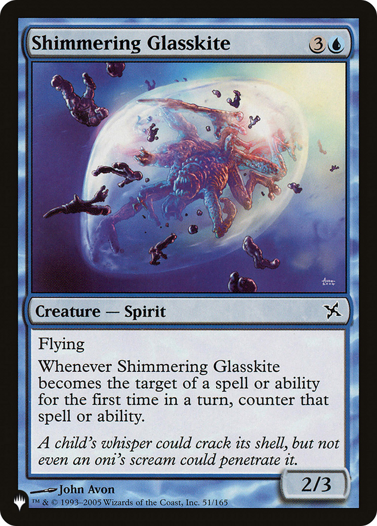 Shimmering Glasskite [The List Reprints] | Tabernacle Games