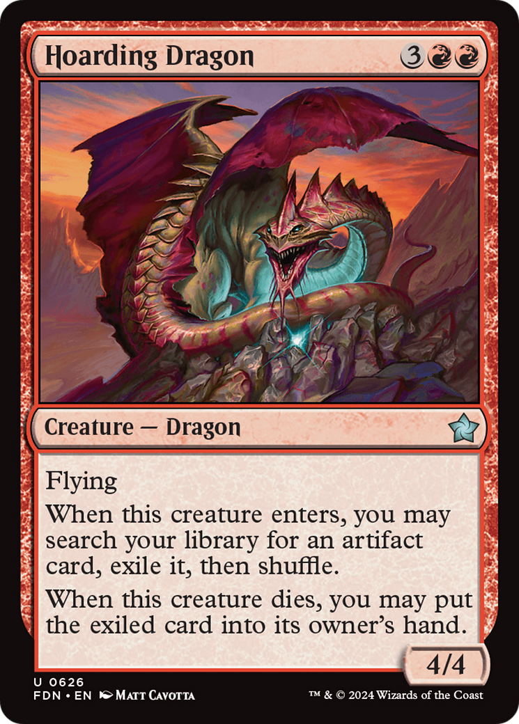 Hoarding Dragon [Foundations] | Tabernacle Games
