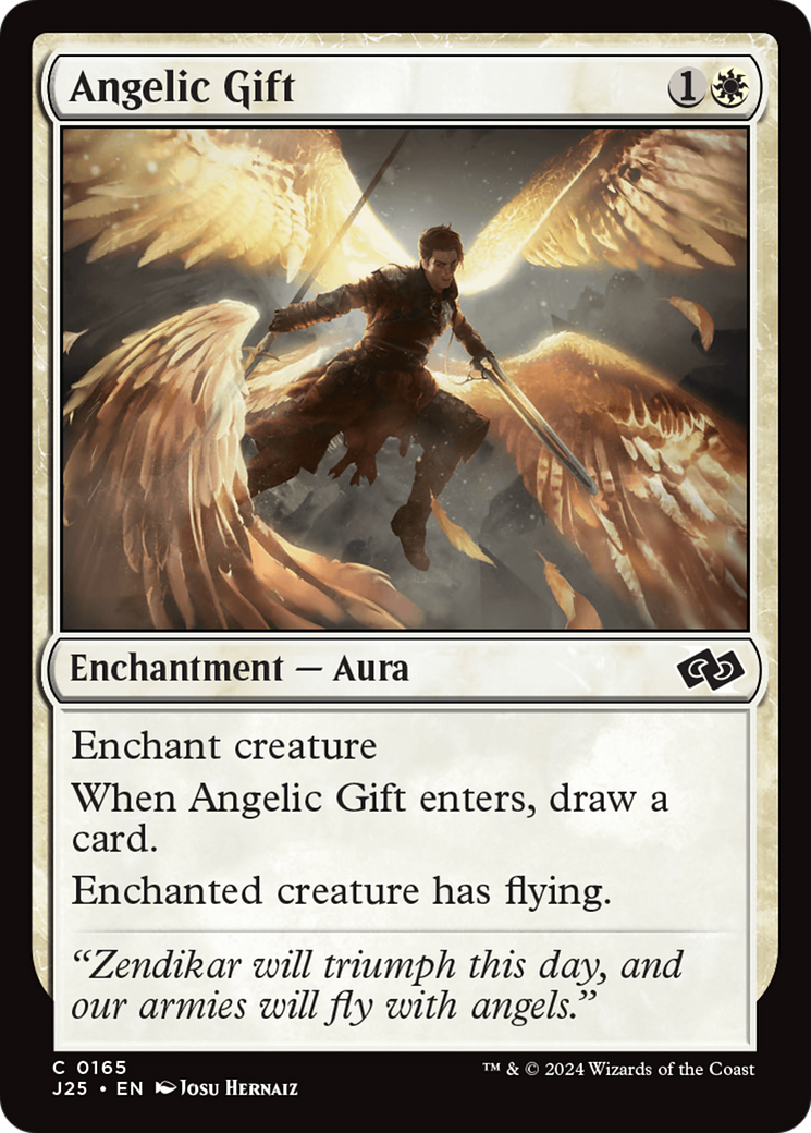 Angelic Gift [Foundations Jumpstart] | Tabernacle Games