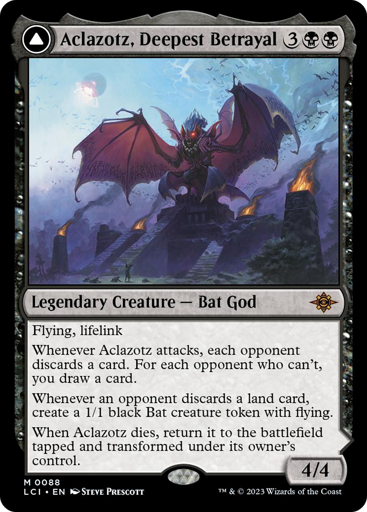 Aclazotz, Deepest Betrayal // Temple of the Dead [The Lost Caverns of Ixalan] | Maze of Fitzroy