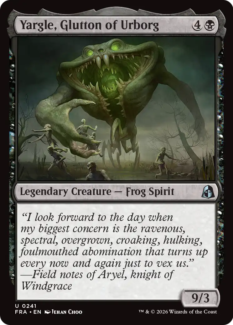 Yargle, Glutton of Urborg [Reality Fracture] | Maze of Fitzroy