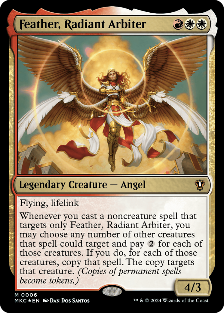 Feather, Radiant Arbiter [Murders at Karlov Manor Commander] | Tabernacle Games