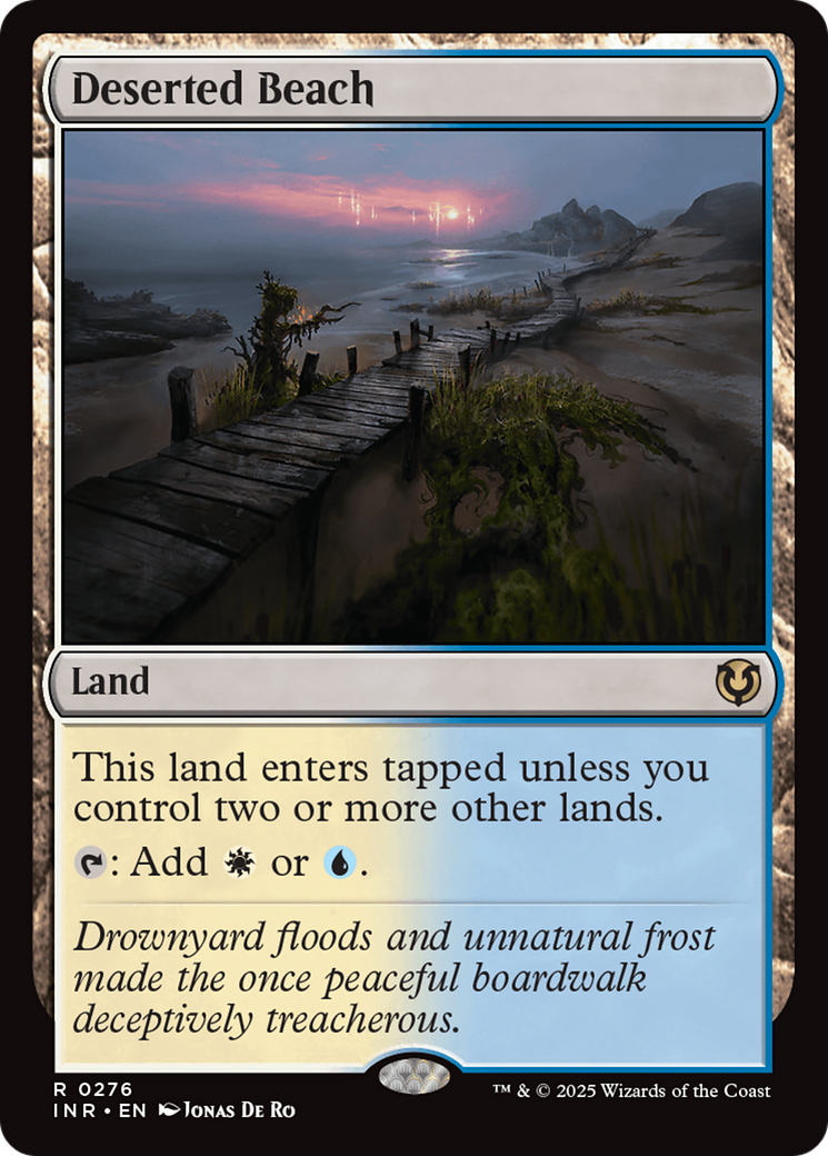 Deserted Beach [Innistrad Remastered] | Tabernacle Games