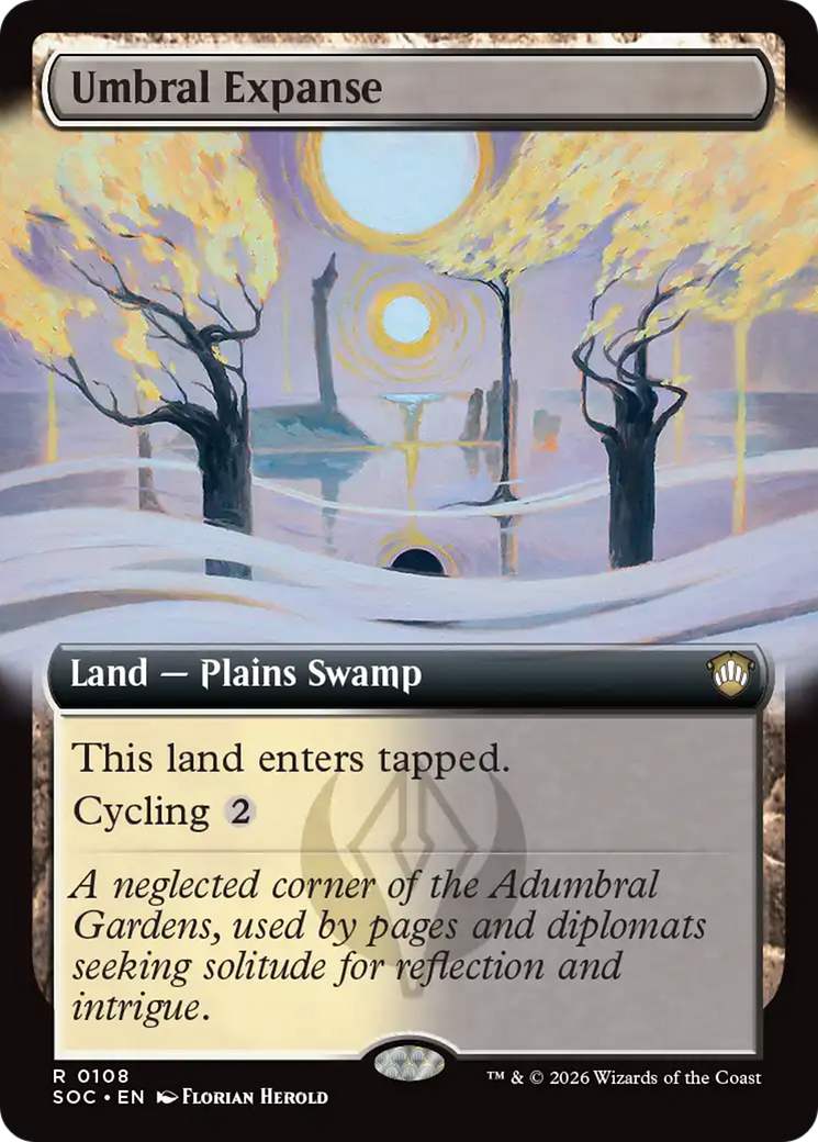 Umbral Expanse (Extended Art) [Secrets of Strixhaven Commander] | Tabernacle Games