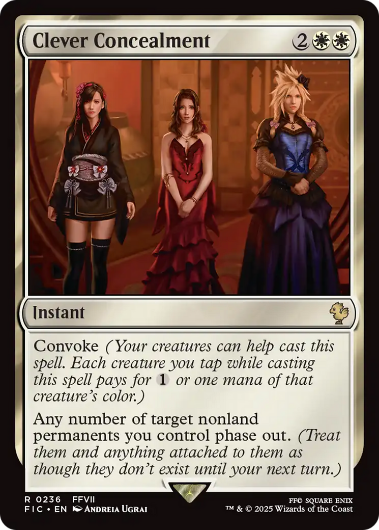 Clever Concealment [FINAL FANTASY Commander] | Tabernacle Games