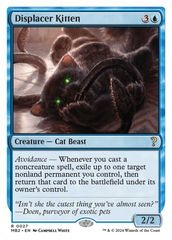 Displacer Kitten (White Border) [Mystery Booster 2] | Tabernacle Games