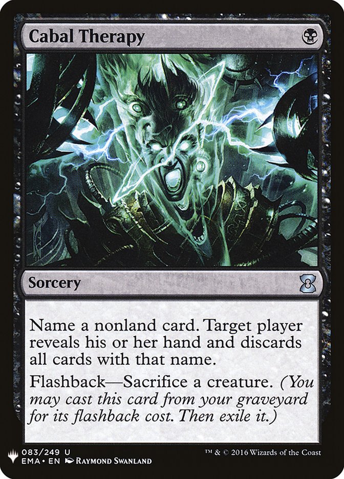 Cabal Therapy [Mystery Booster] | Tabernacle Games