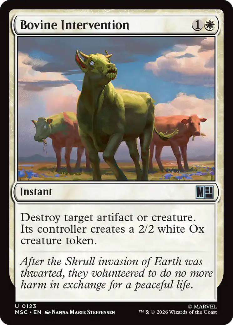 Bovine Intervention [Marvel Super Heroes Commander] | Tabernacle Games