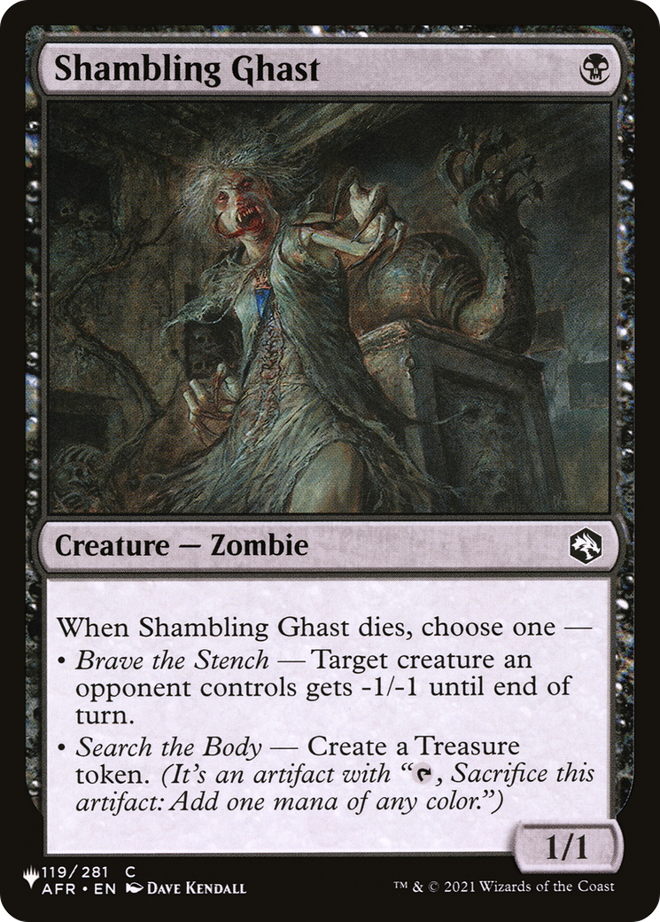 Shambling Ghast [The List Reprints] | Tabernacle Games