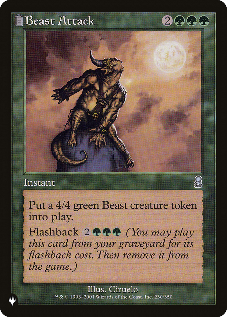 Beast Attack [The List] | Tabernacle Games