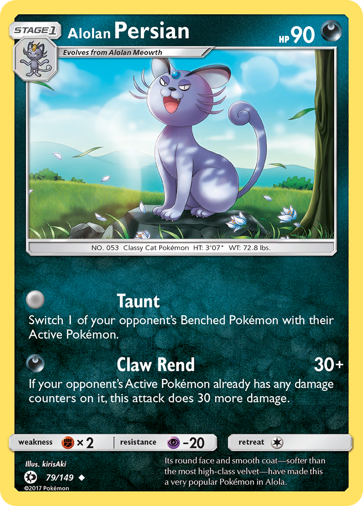 Alolan Persian (79/149) [Sun & Moon: Base Set] | Tabernacle Games