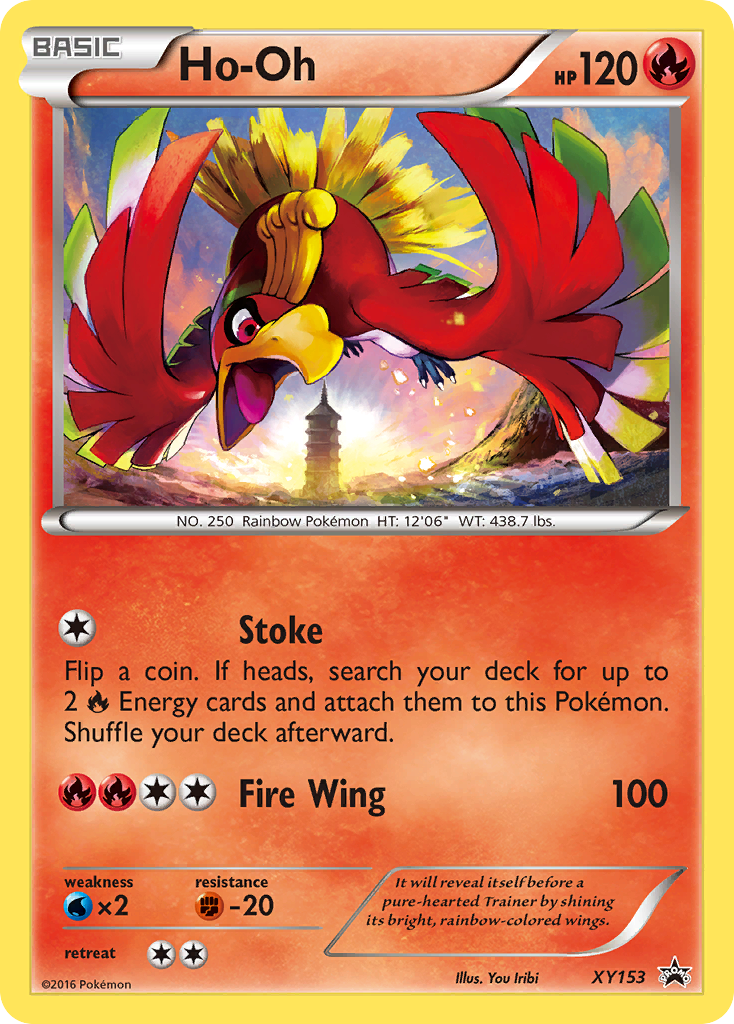 Ho-Oh (XY153) [XY: Black Star Promos] | Tabernacle Games