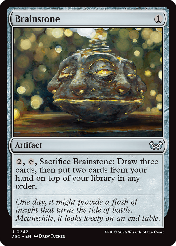 Brainstone [Duskmourn: House of Horror Commander] | Tabernacle Games