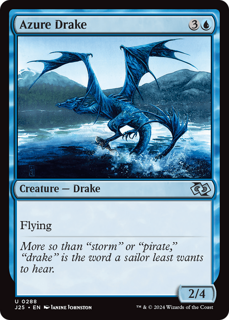 Azure Drake [Foundations Jumpstart] | Tabernacle Games