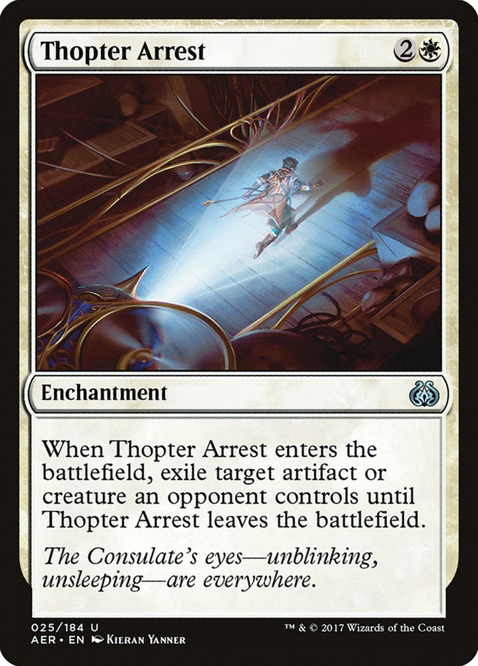 Thopter Arrest [Aether Revolt] | Tabernacle Games