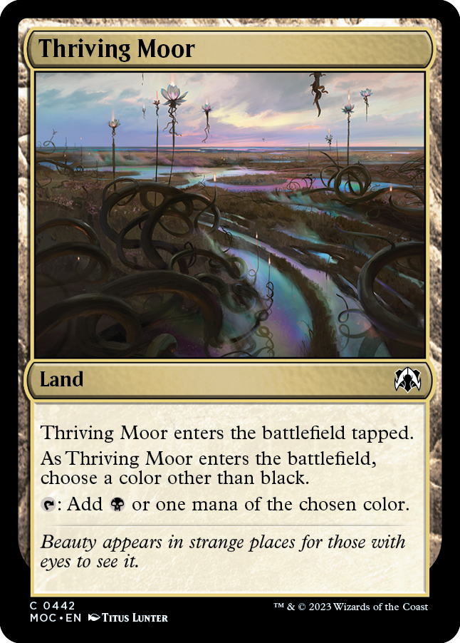 Thriving Moor [March of the Machine Commander] | Tabernacle Games