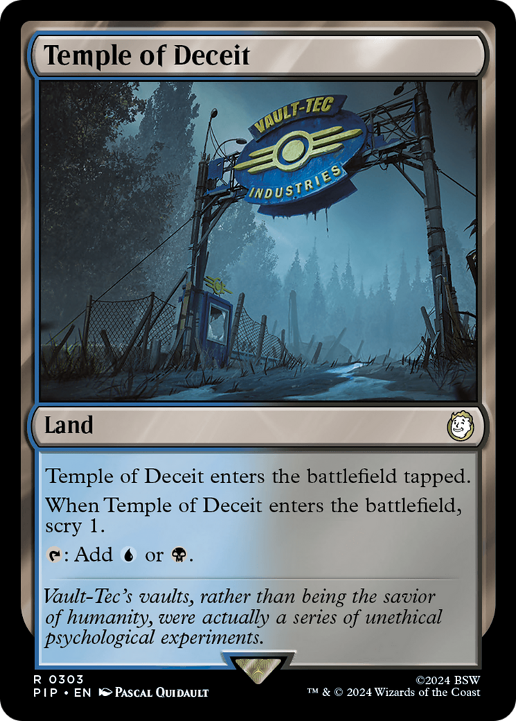 Temple of Deceit [Fallout] | Tabernacle Games