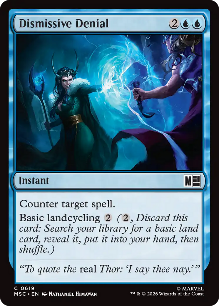 Dismissive Denial [Marvel Super Heroes Commander] | Tabernacle Games