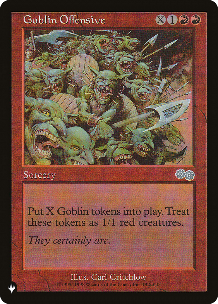 Goblin Offensive [The List] | Tabernacle Games