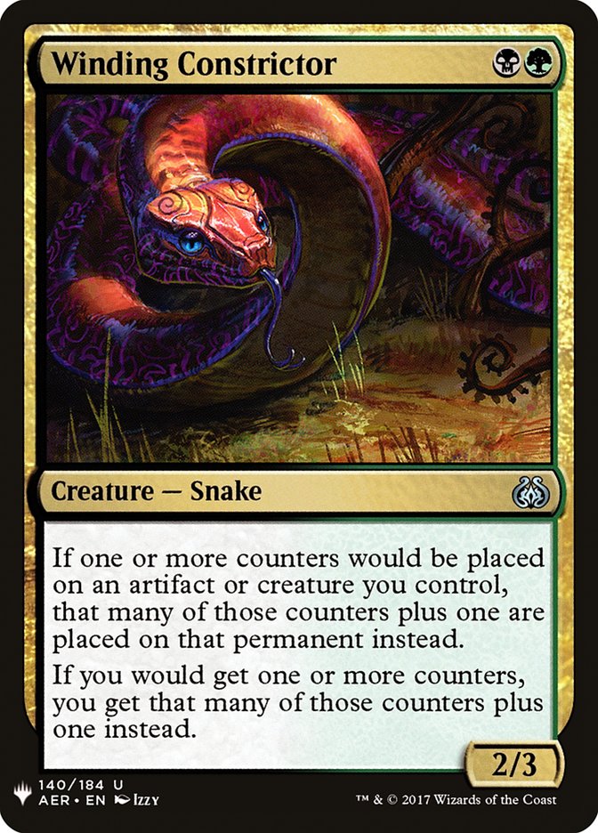 Winding Constrictor [Mystery Booster] | Tabernacle Games
