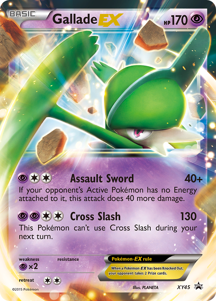 Gallade EX (XY45) [XY: Black Star Promos] | Tabernacle Games