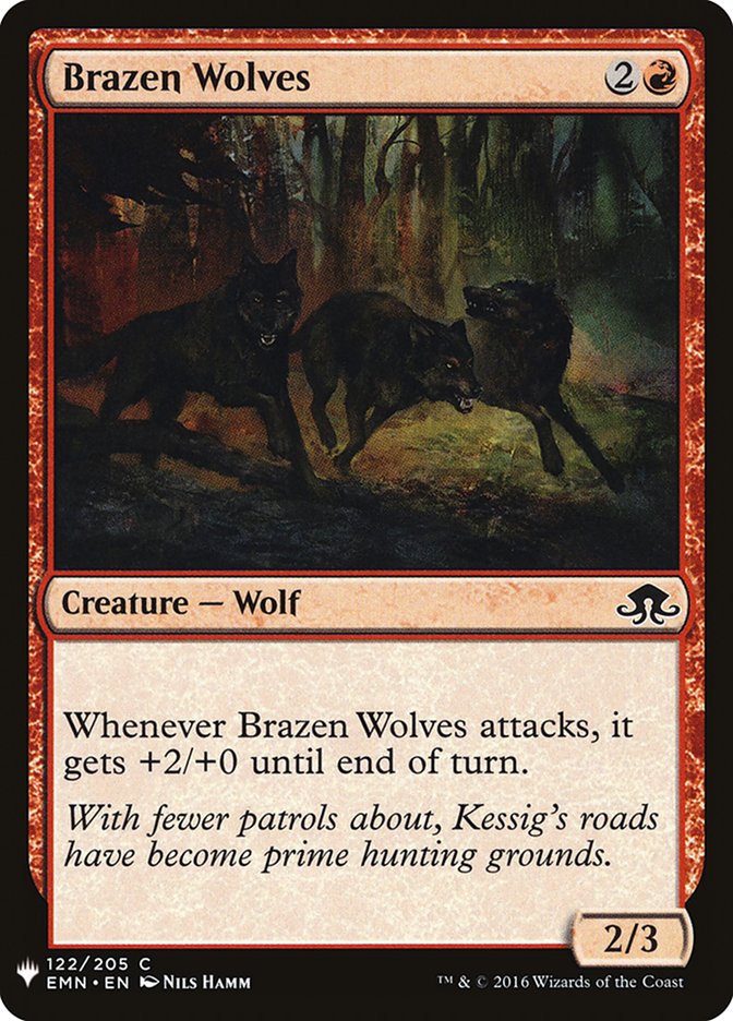 Brazen Wolves [Mystery Booster] | Tabernacle Games