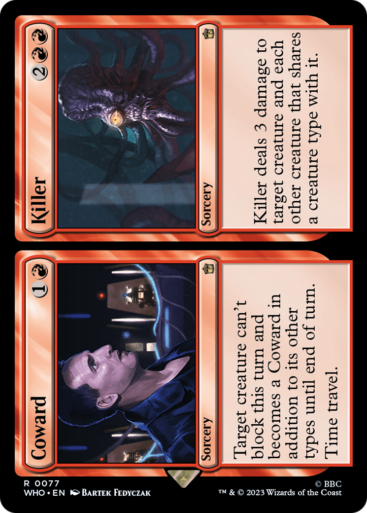 Coward // Killer [Doctor Who] | Tabernacle Games