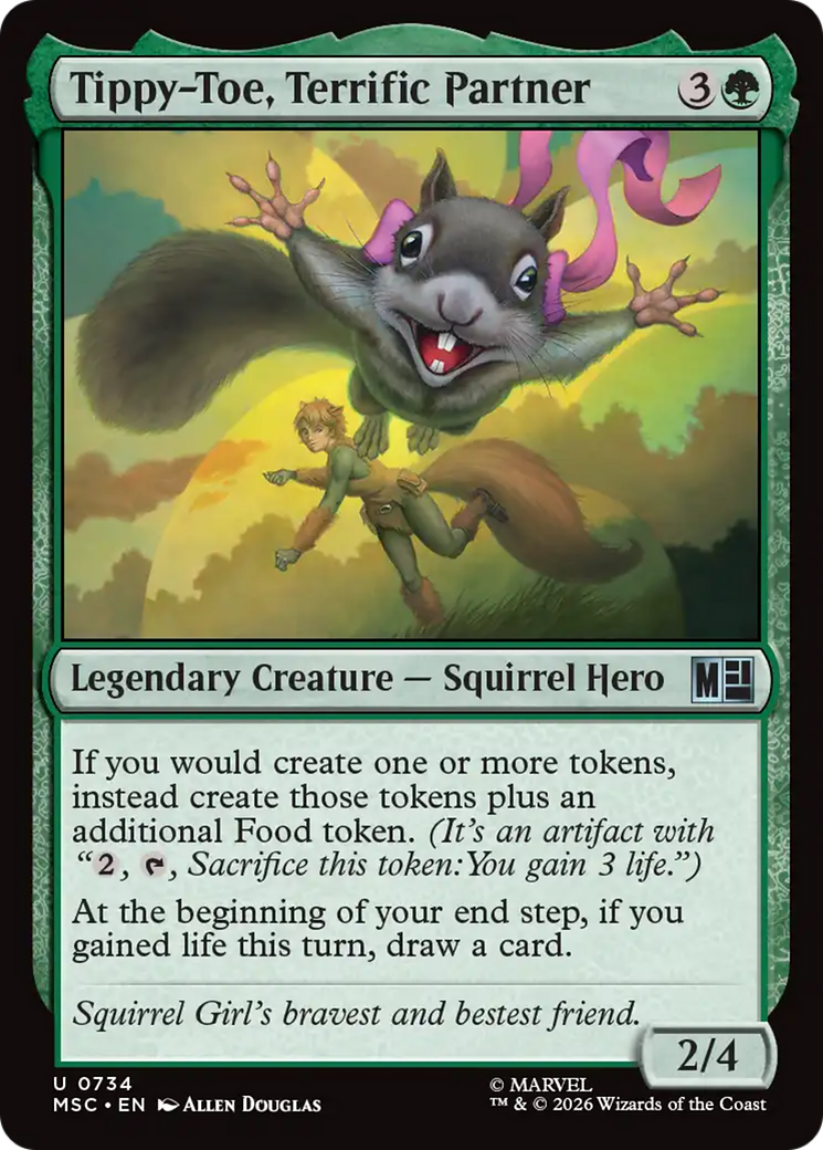 Tippy-Toe, Terrific Partner [Marvel Super Heroes Commander] | Tabernacle Games