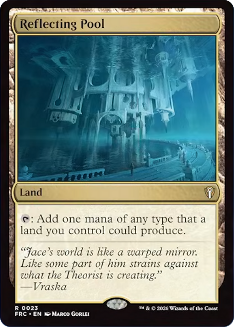 Reflecting Pool [Reality Fracture Commander] | Tabernacle Games