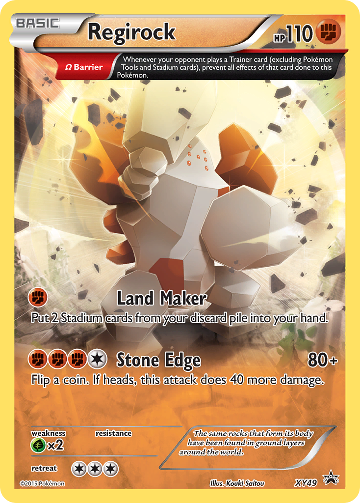 Regirock (XY49) [XY: Black Star Promos] | Tabernacle Games