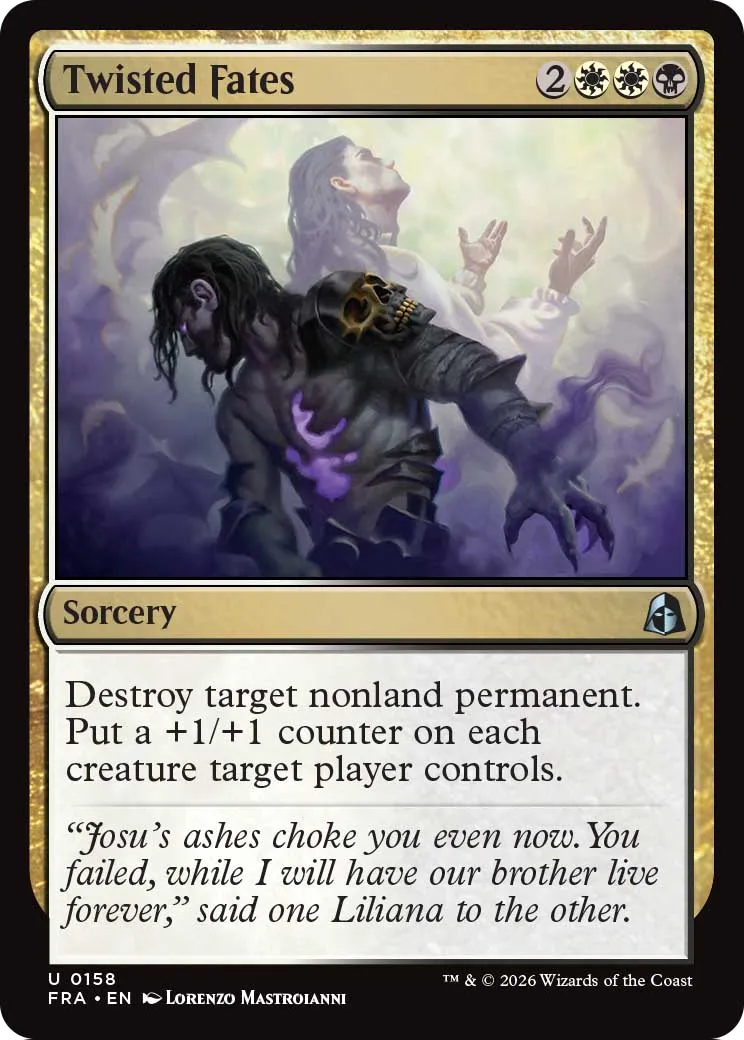 Twisted Fates [Reality Fracture] | Tabernacle Games