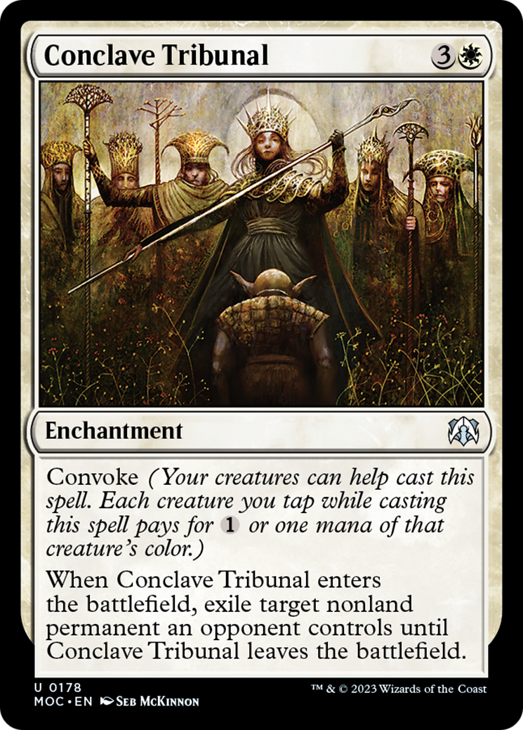 Conclave Tribunal [March of the Machine Commander] | Tabernacle Games