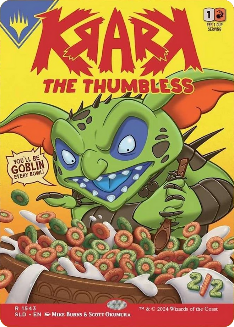 Krark, the Thumbless (Rainbow Foil) [Secret Lair Drop Series] | Tabernacle Games