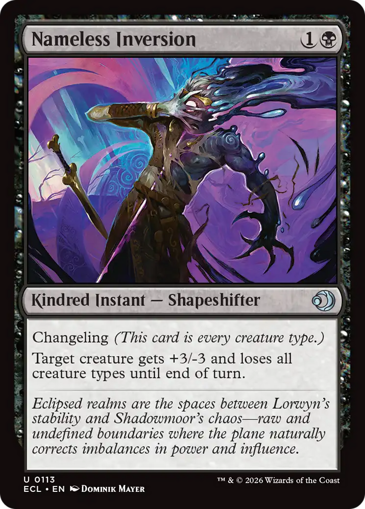 Nameless Inversion [Lorwyn Eclipsed] | Tabernacle Games