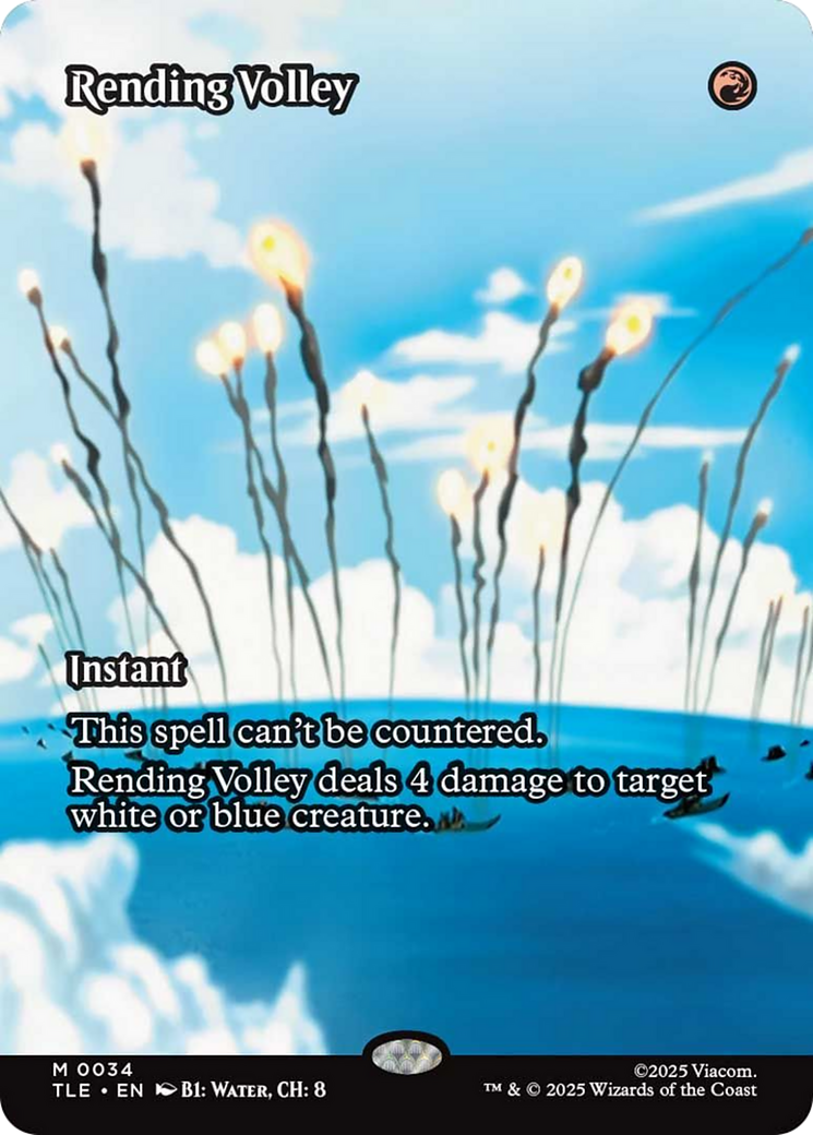 Rending Volley (Borderless) [Avatar: The Last Airbender: Eternal-Legal] | Tabernacle Games