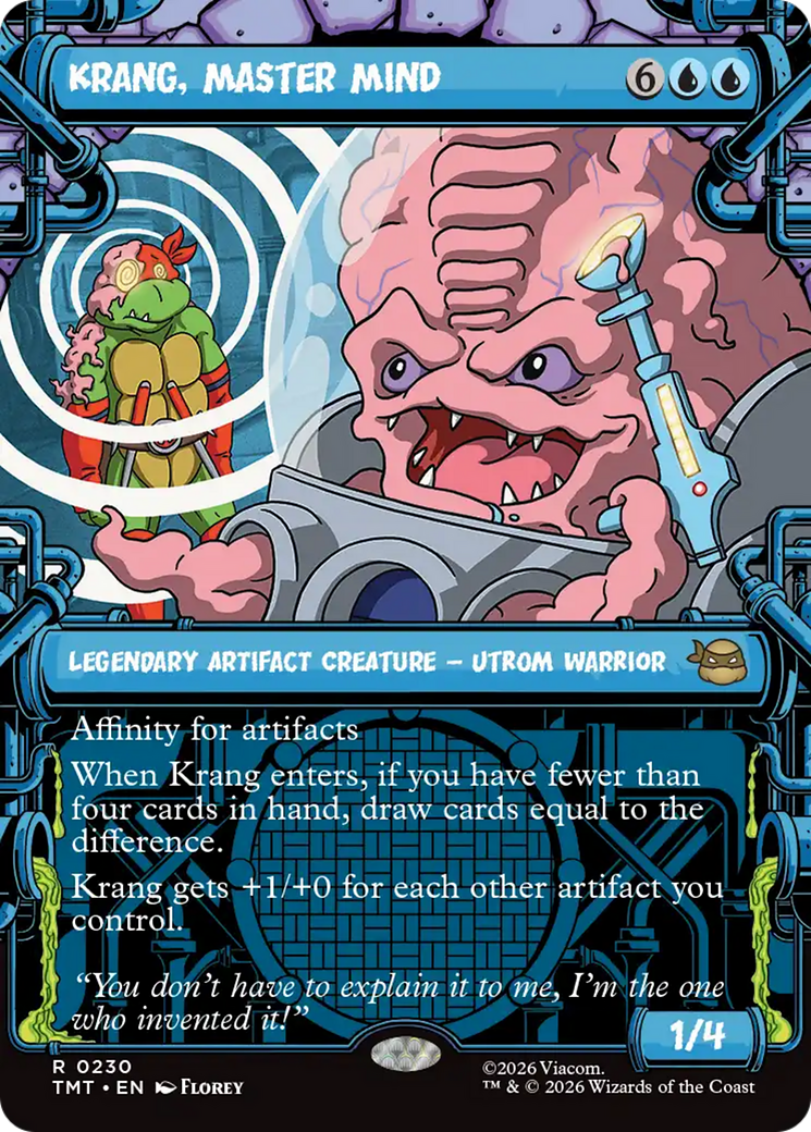 Krang, Master Mind (Showcase) [Teenage Mutant Ninja Turtles] | Tabernacle Games