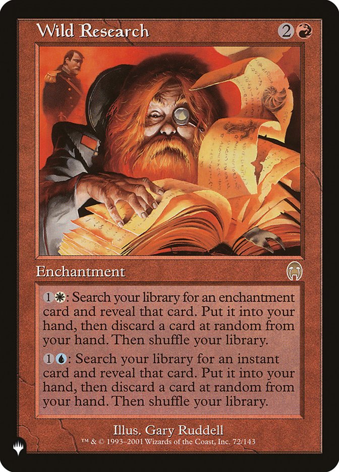 Wild Research [The List] | Tabernacle Games