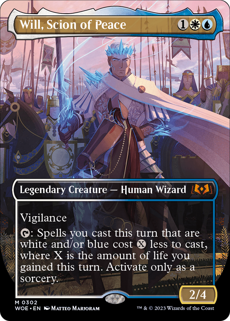 Will, Scion of Peace (Borderless Alternate Art) [Wilds of Eldraine] | Tabernacle Games