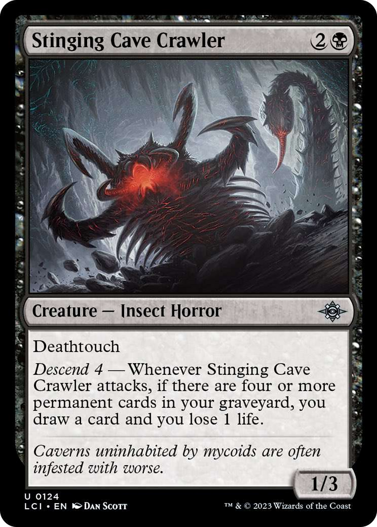 Stinging Cave Crawler [The Lost Caverns of Ixalan] | Tabernacle Games