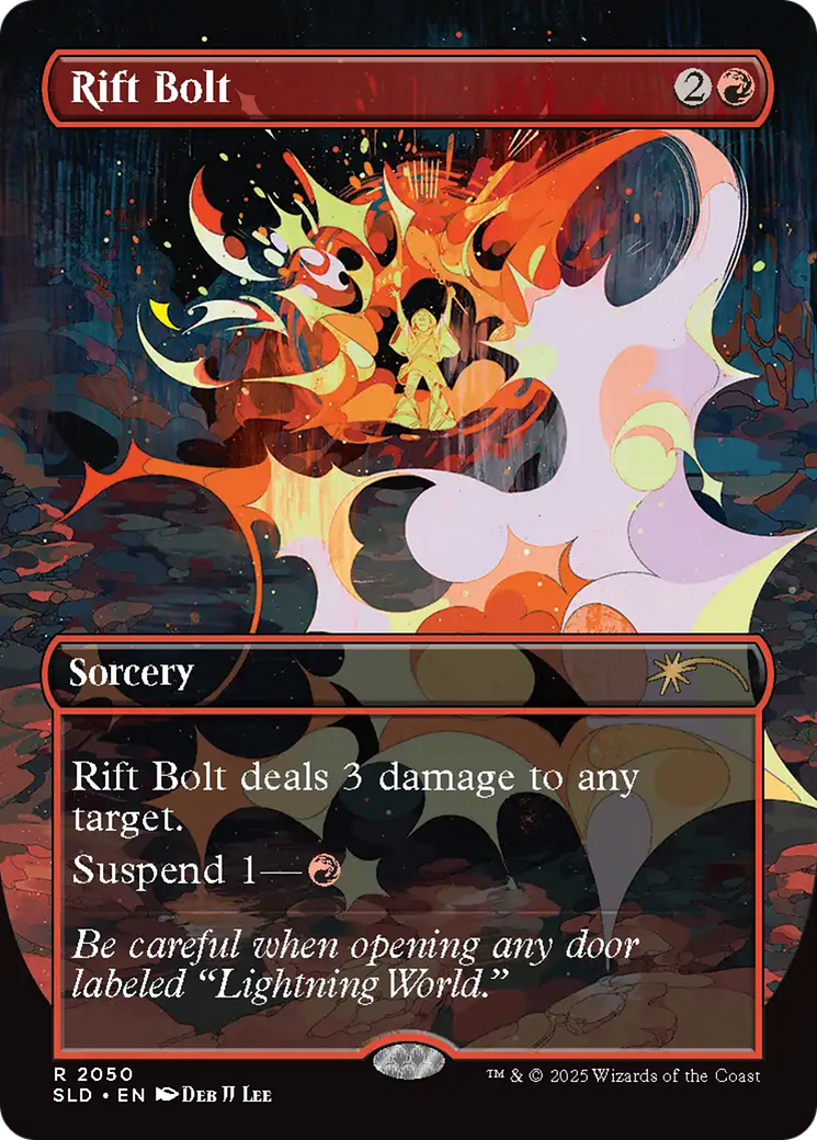 Rift Bolt (2050) (Rainbow Foil) [Secret Lair Drop Series] | Tabernacle Games