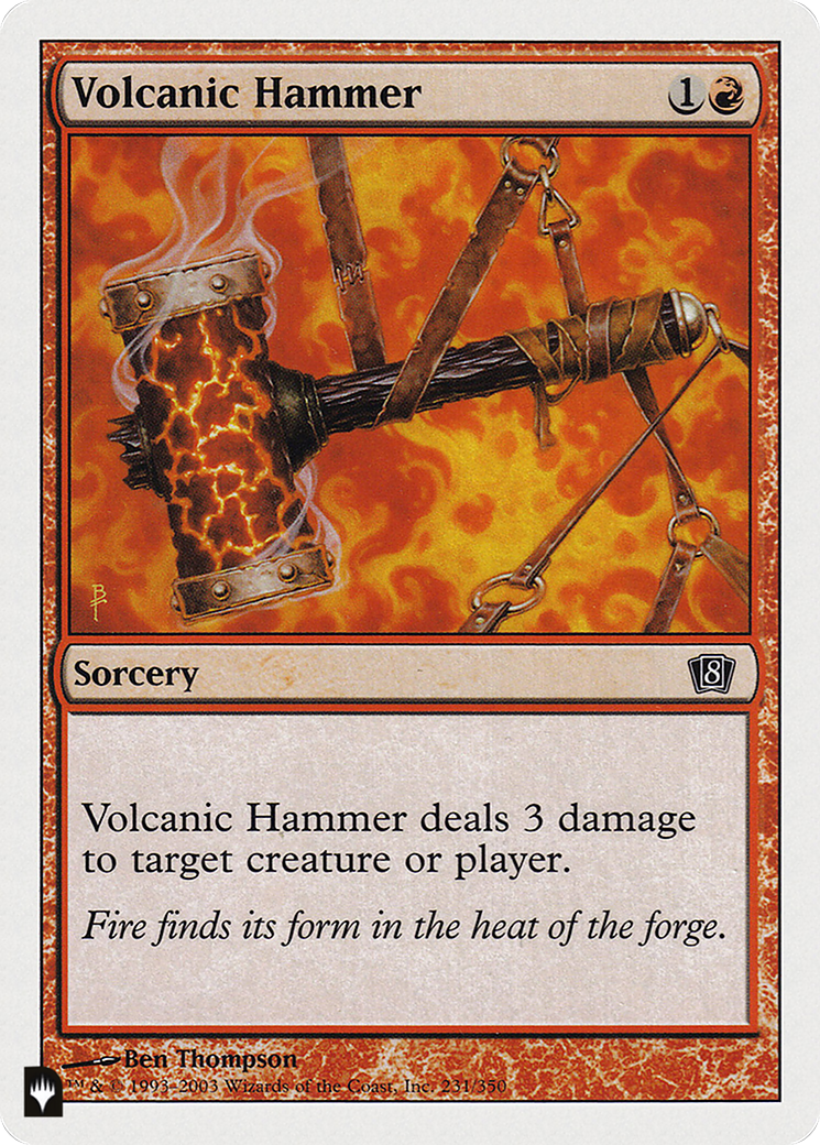 Volcanic Hammer [The List] | Tabernacle Games