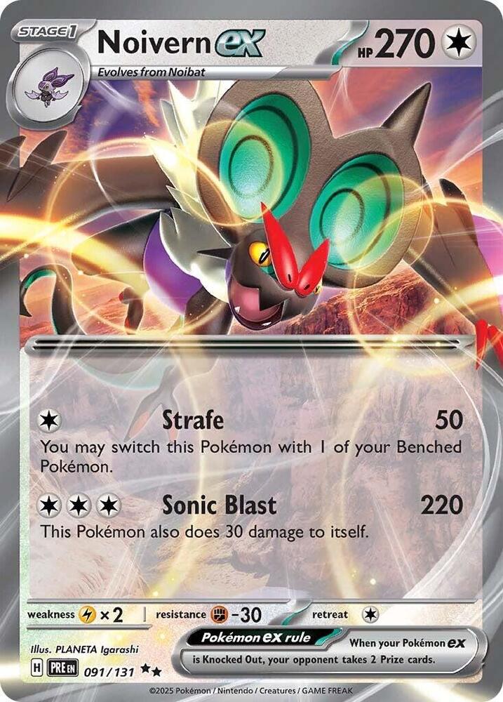 Noivern ex (091/131) [Scarlet & Violet: Prismatic Evolutions] | Tabernacle Games