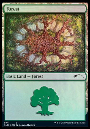 Forest (Plus One) (574) [Secret Lair Drop Promos] | Tabernacle Games