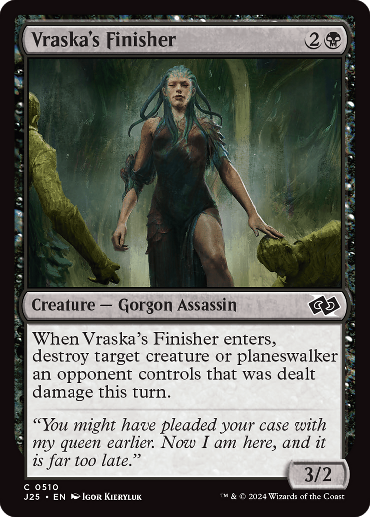 Vraska's Finisher [Foundations Jumpstart] | Tabernacle Games